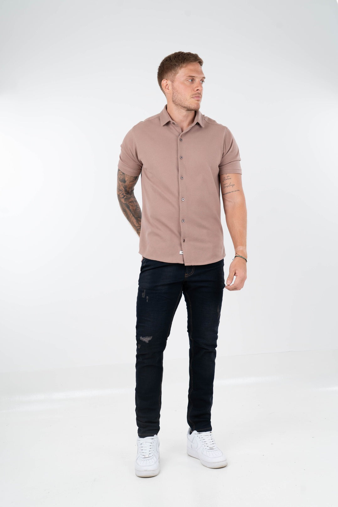 Pantalón Slim Con Roto-1590