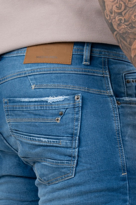 Pantalón Regularfit Tono Claro-1600