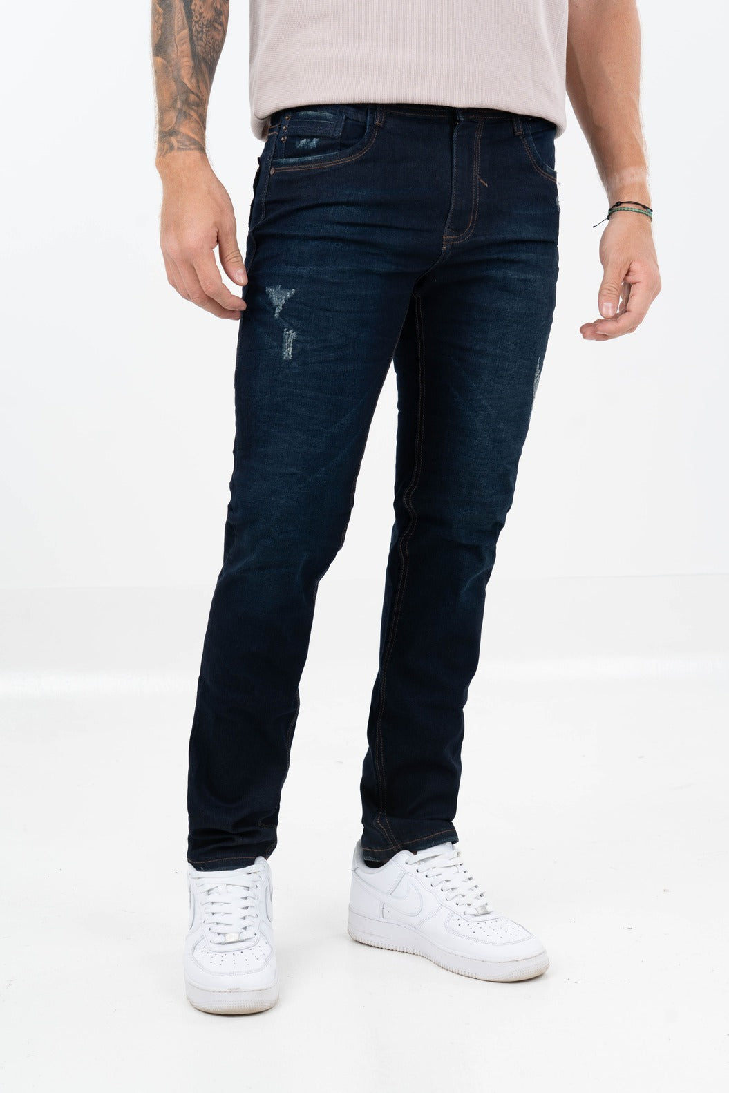 Pantalón Regularfit Azul oscuro-1601