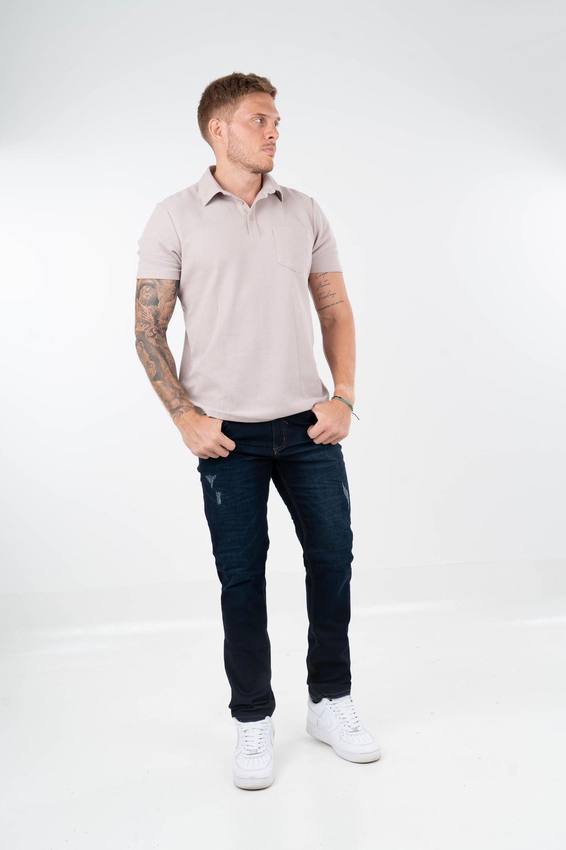 Pantalón Regularfit Azul oscuro-1601