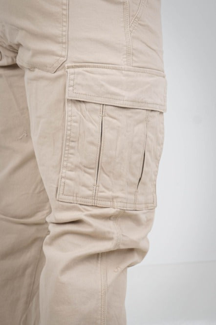 Pantalón Cargo Beige- 1635-2