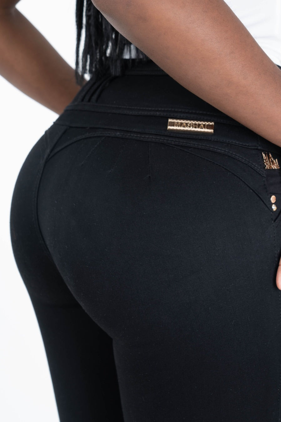 Jean Negro 4 botones -5324