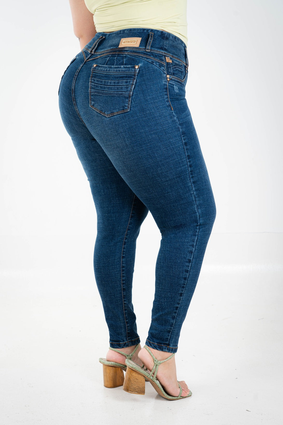 Jean Plus Denim Azul Oscuro