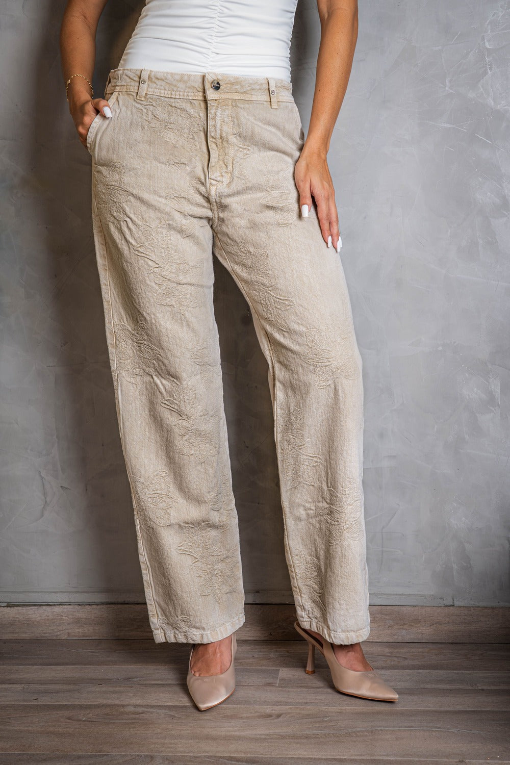 Straight Leg Denim Diseño Exclusivo