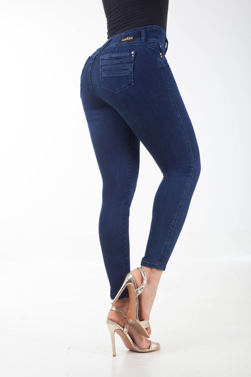 Jean Skinny Ajuste Moldeador Stretch