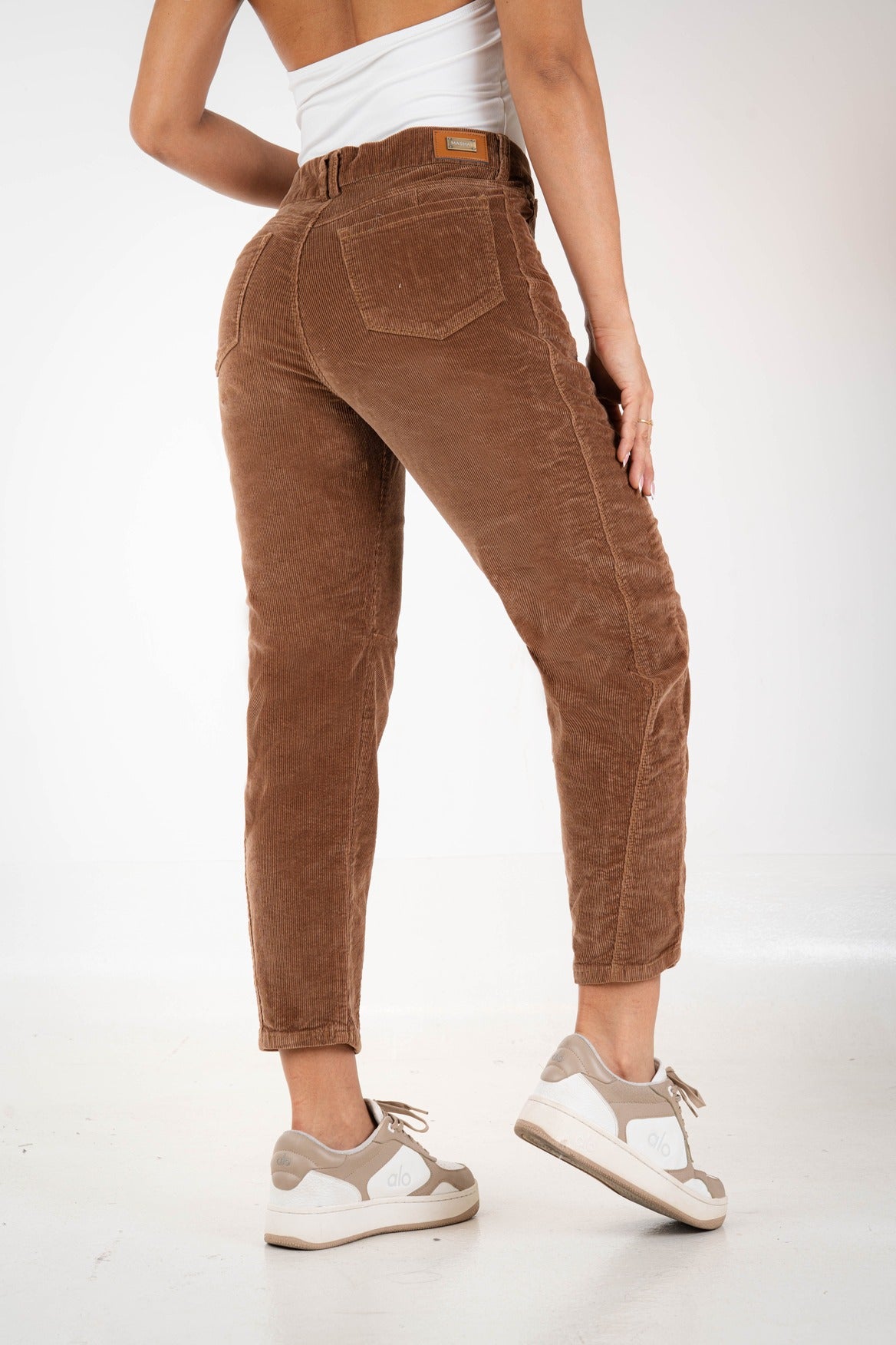 Barrel Denim Estructura Chic Stretch