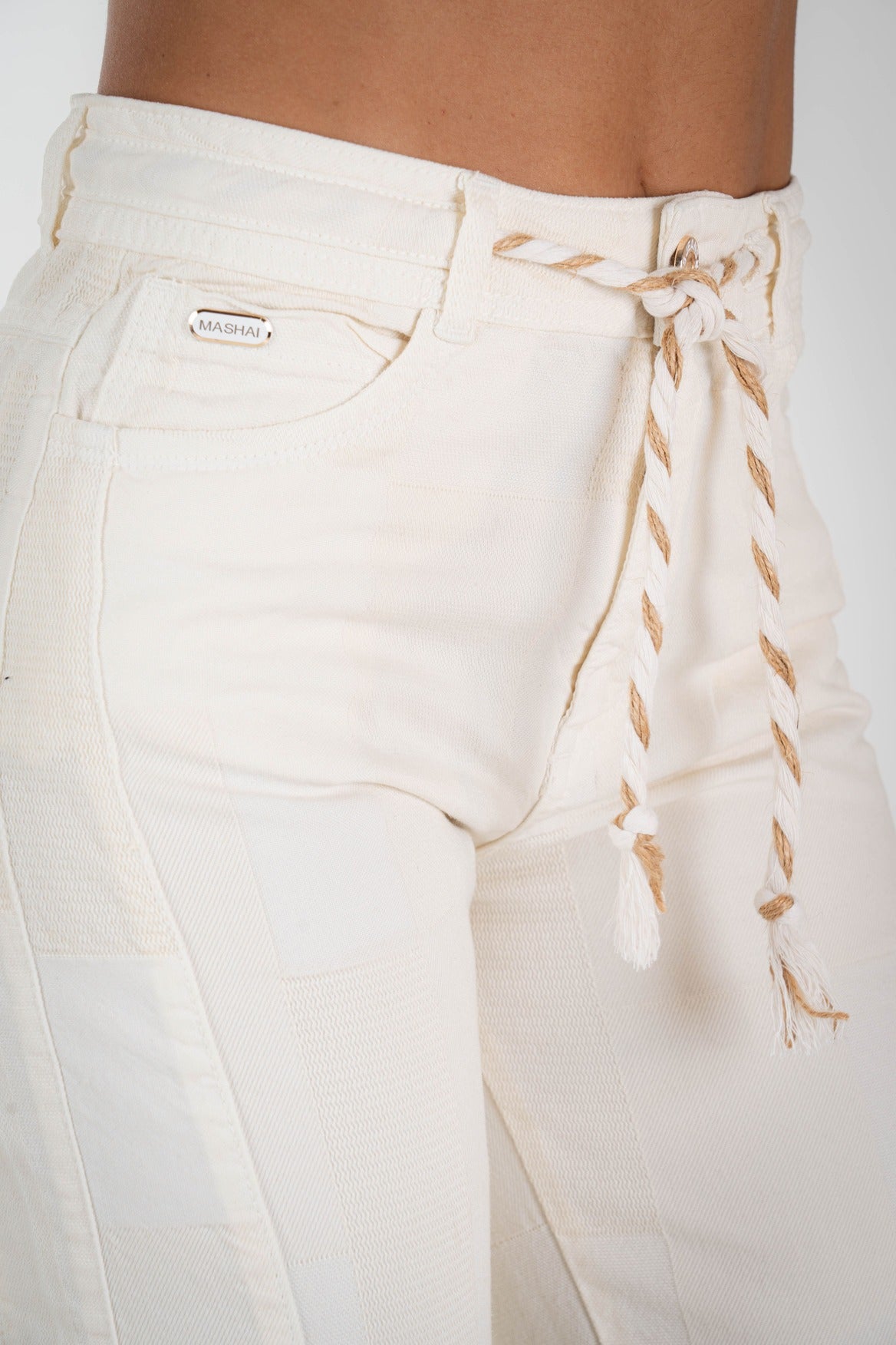 Jean Bota Recta IVORY- Rigido