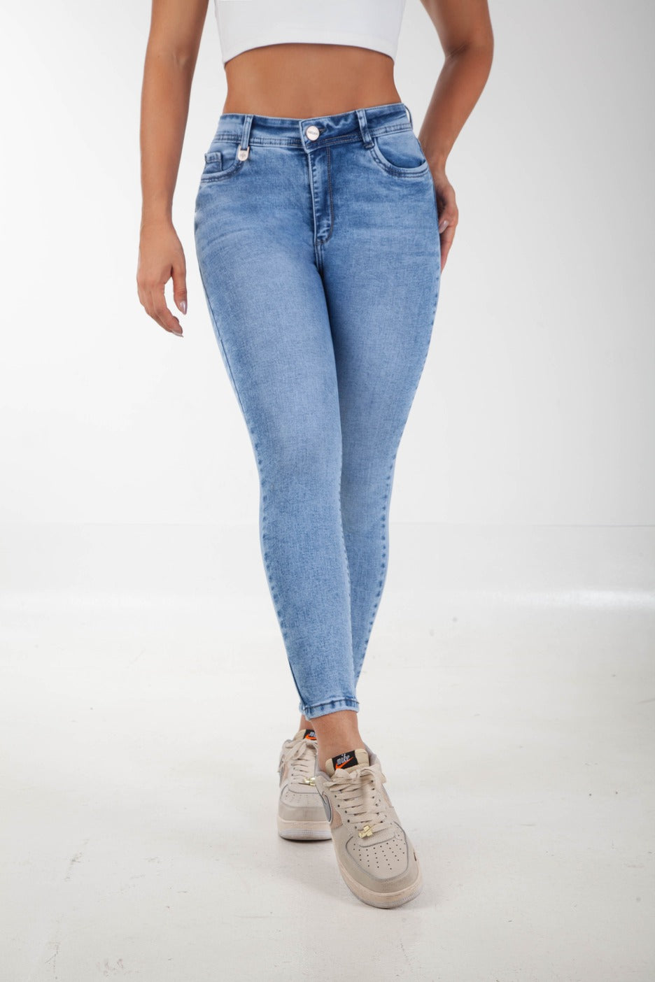 Jean Skinny Lift & Shape Tono Claro