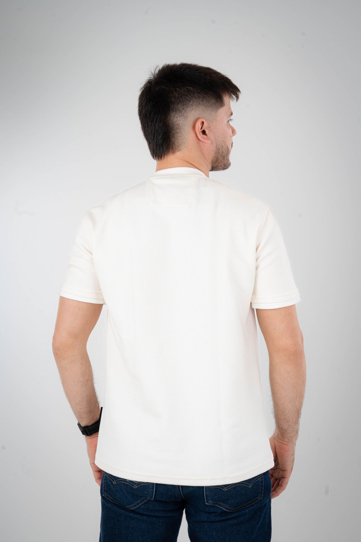 Camisa Textura Con Detalle-C001