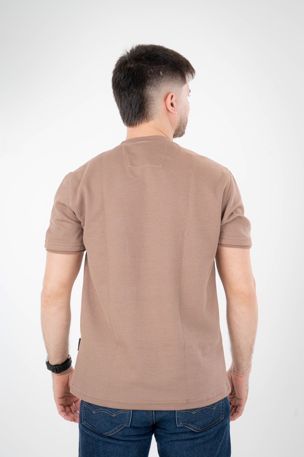 Camisa Textura Con Detalle-C001