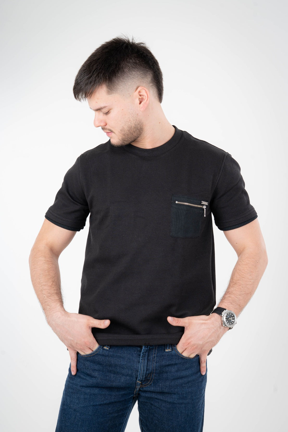 Camisa Textura Con Detalle-C001