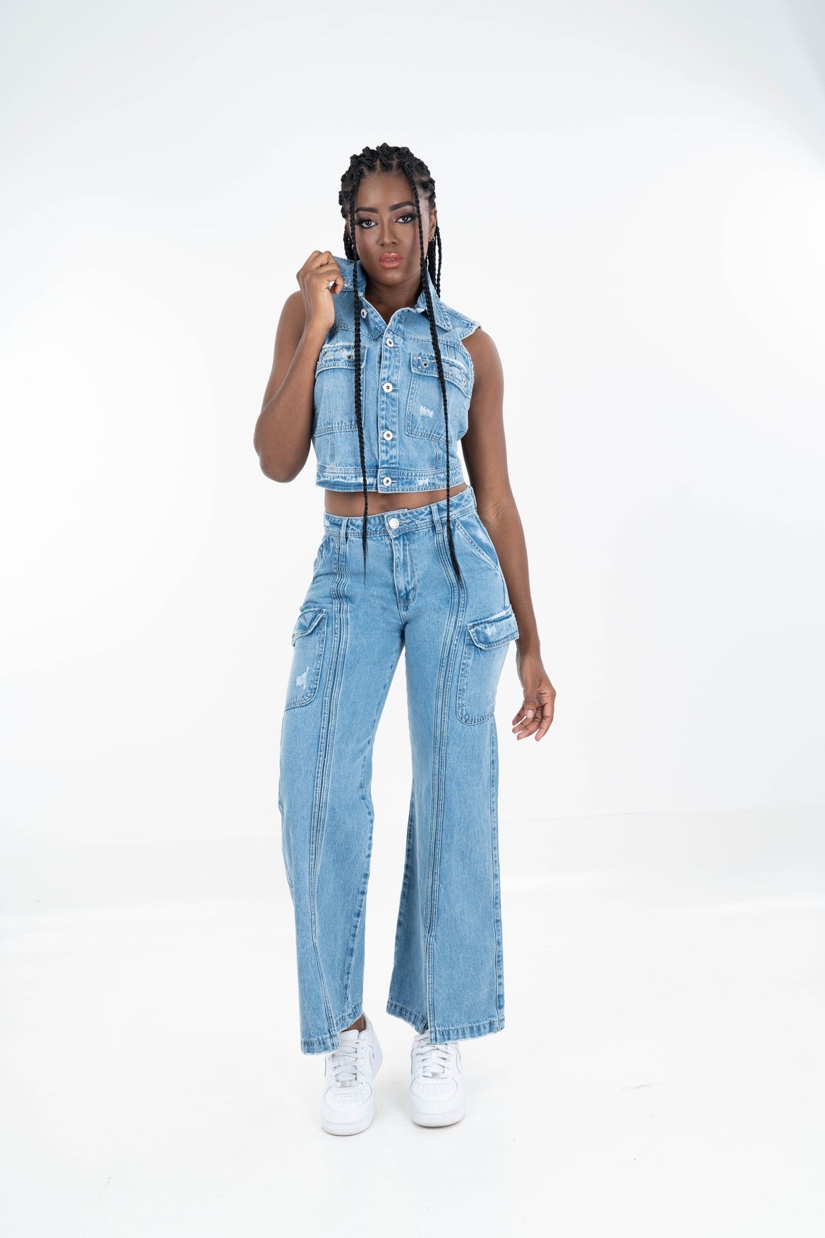 Chaleco Sin Mangas Street Style