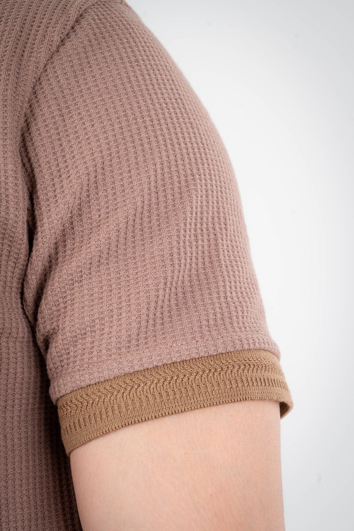 Camisa Polo Textura Con Cierre-D002