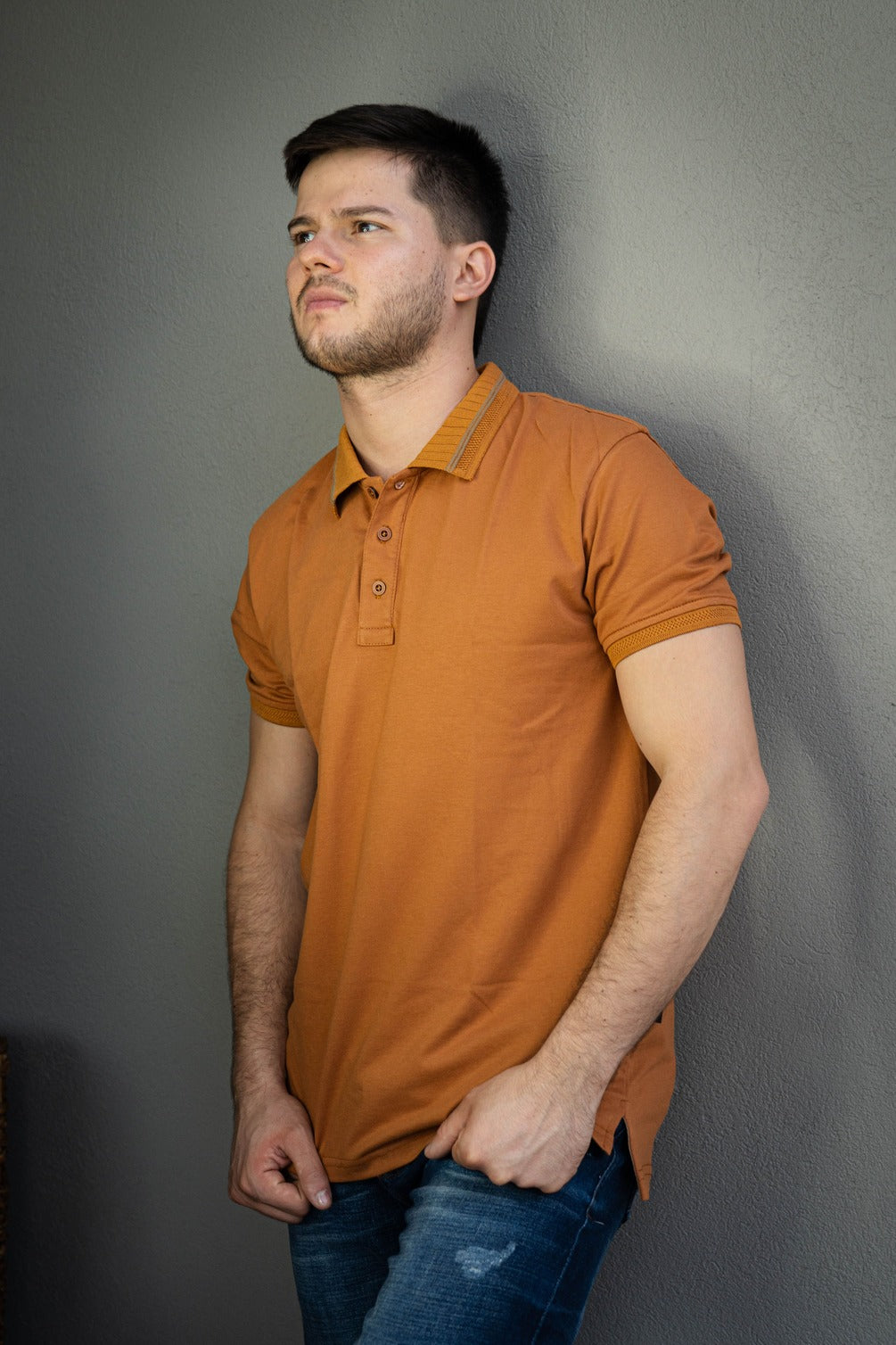 Camisa tipo polo-P005