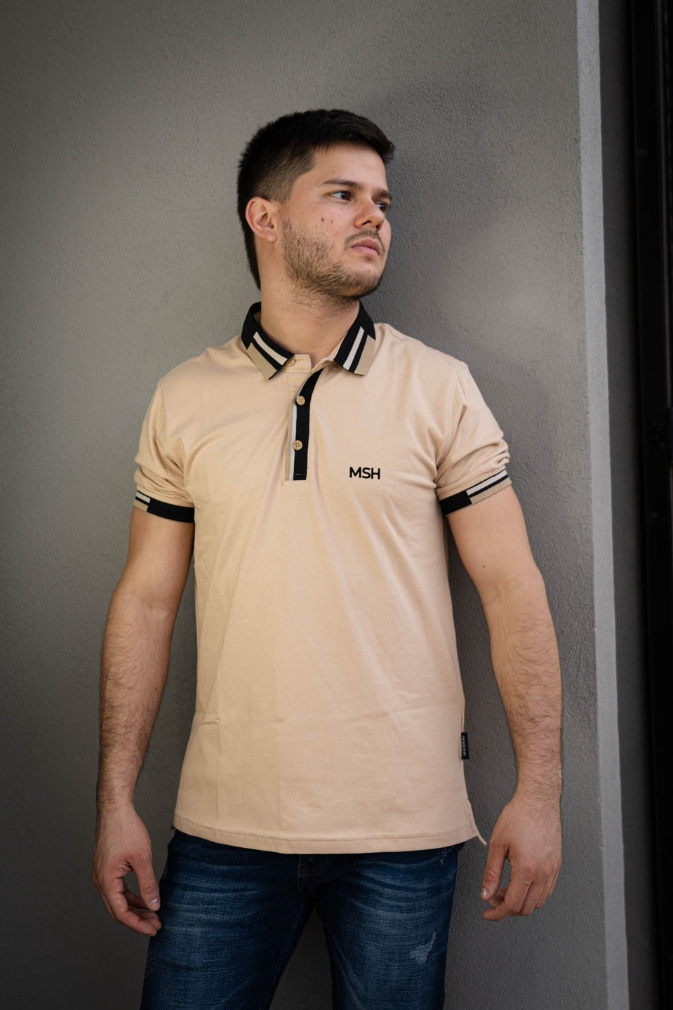 Camisa Tipo Polo Piqué-P006