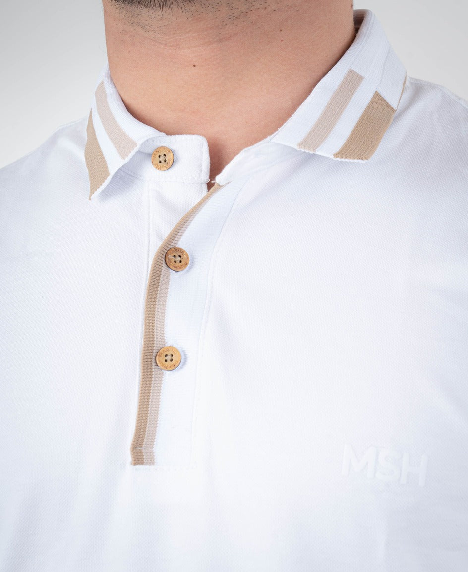 Camisa Tipo Polo Piqué-P006
