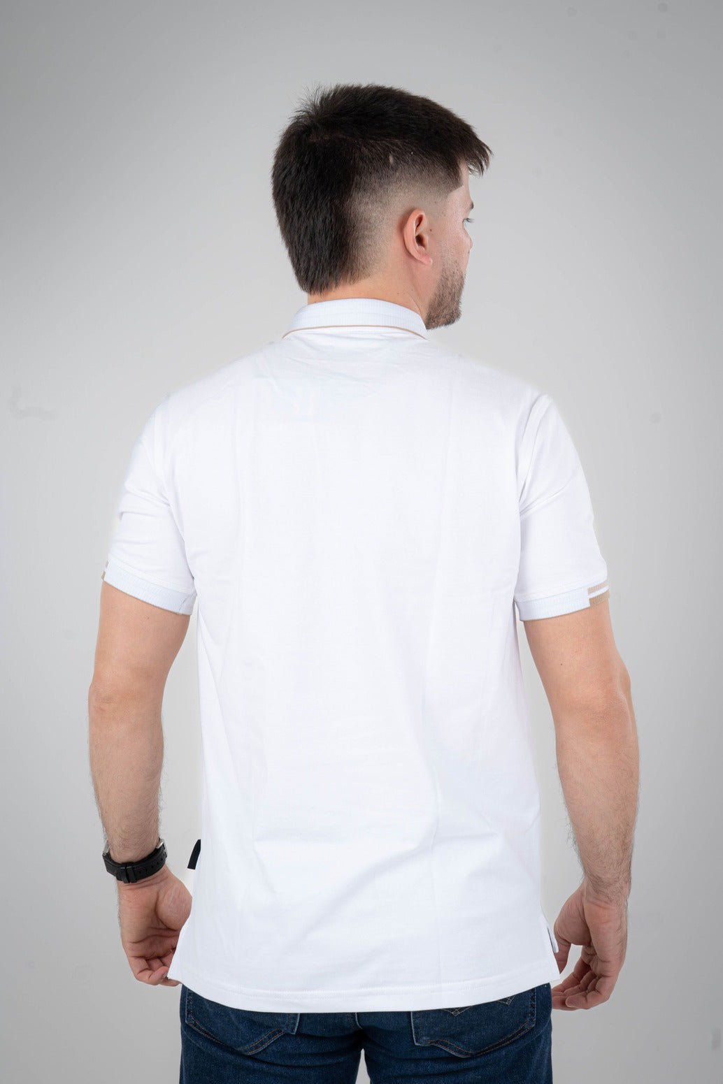 Camisa Tipo Polo Piqué-P006