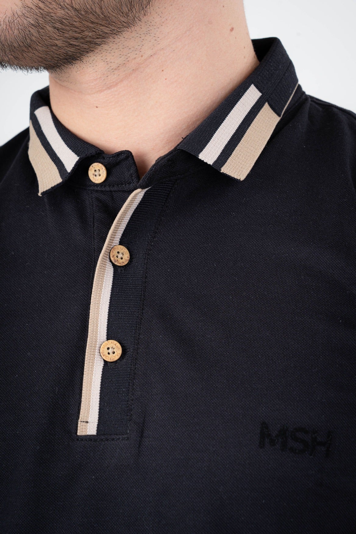 Camisa Tipo Polo Piqué-P006
