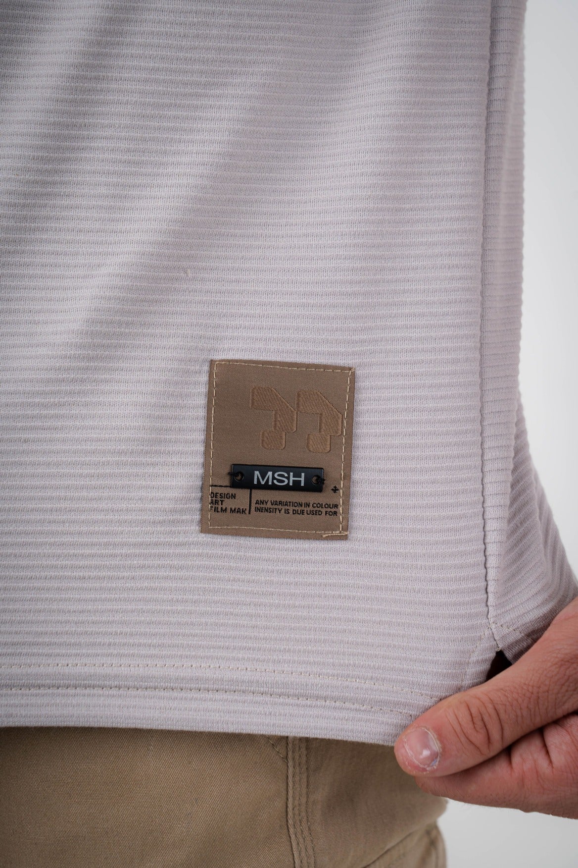 Camisa Tipo Polo Textura-T002