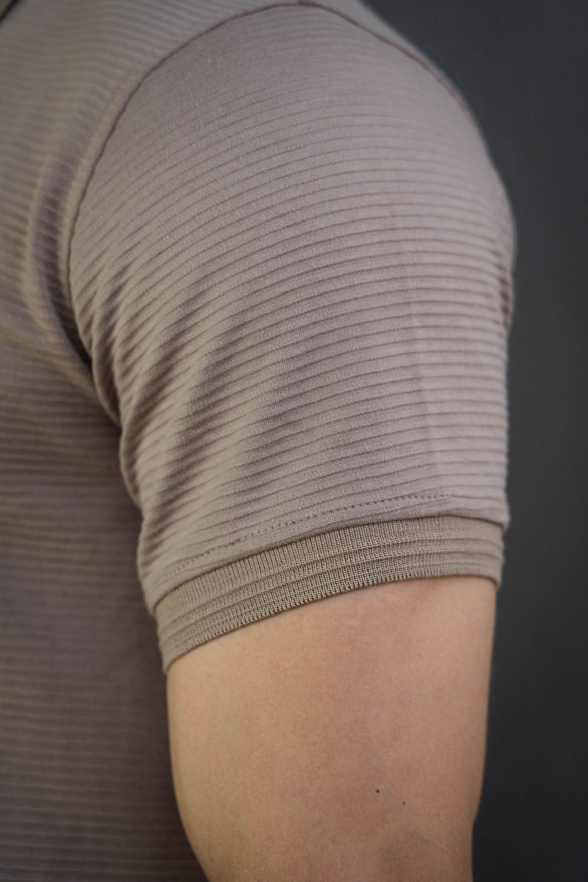 Camisa Tipo Polo Textura-T002