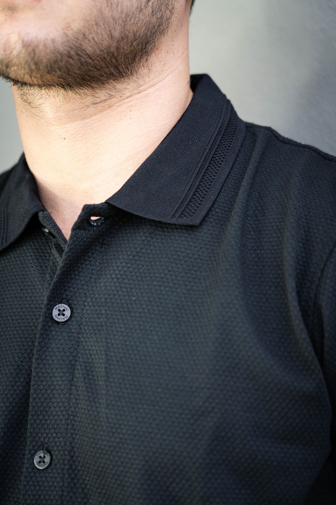 Camisa Con Botones Textura-T003