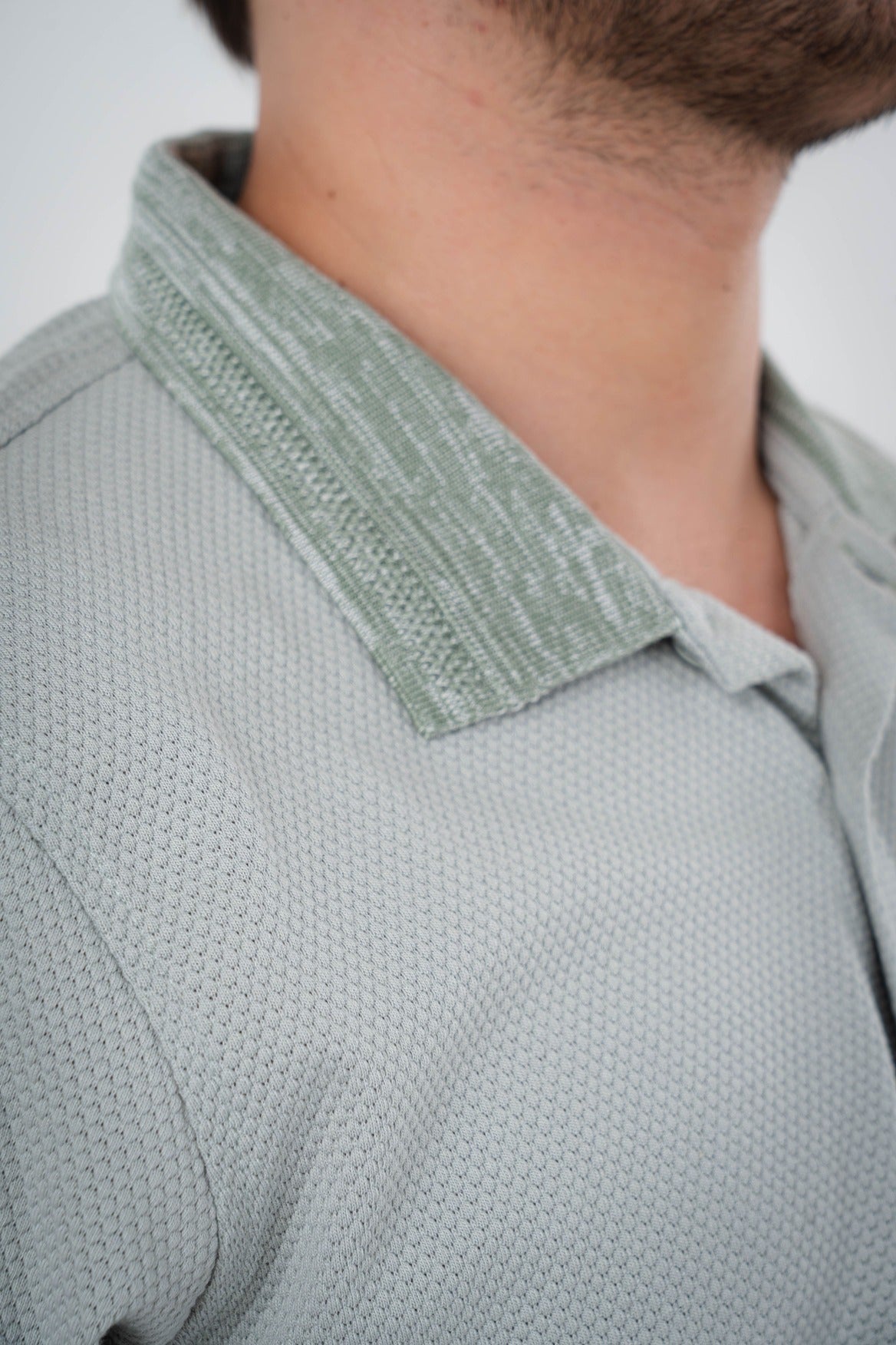 Camisa Con Botones Textura-T003