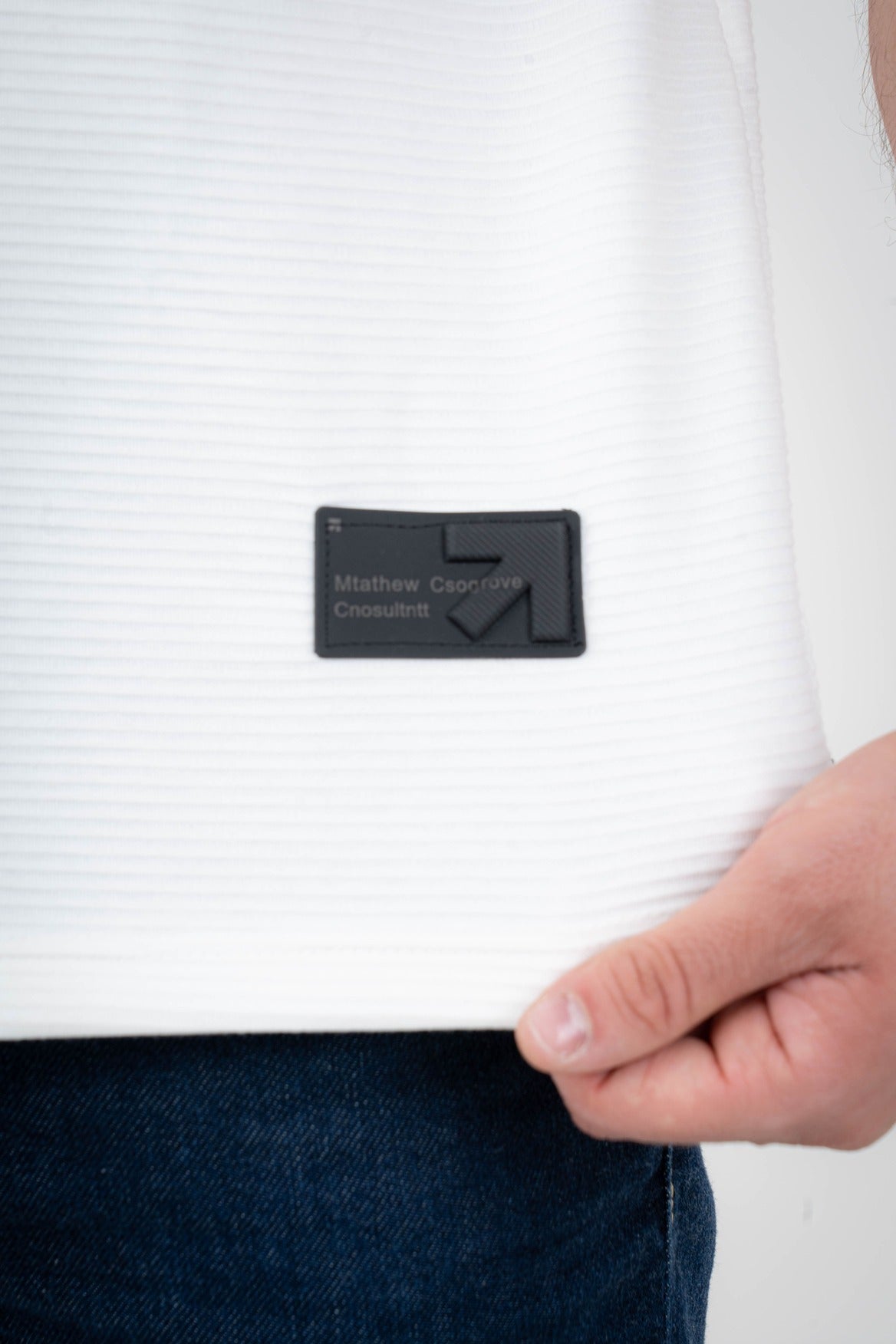 Camisa Tipo Polo Textura Con Detalles-T004