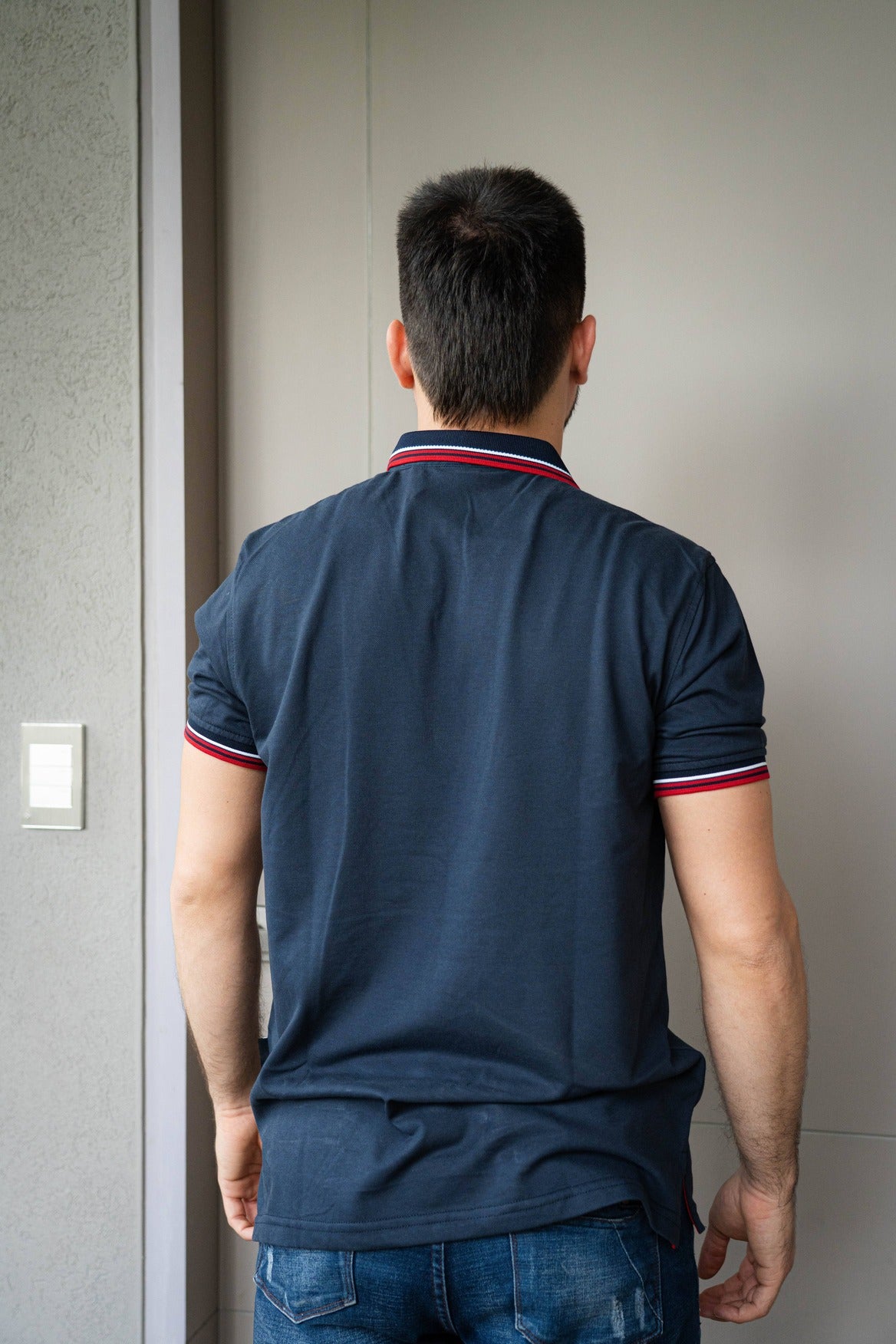 Camisa Tipo Polo Piqué-P001