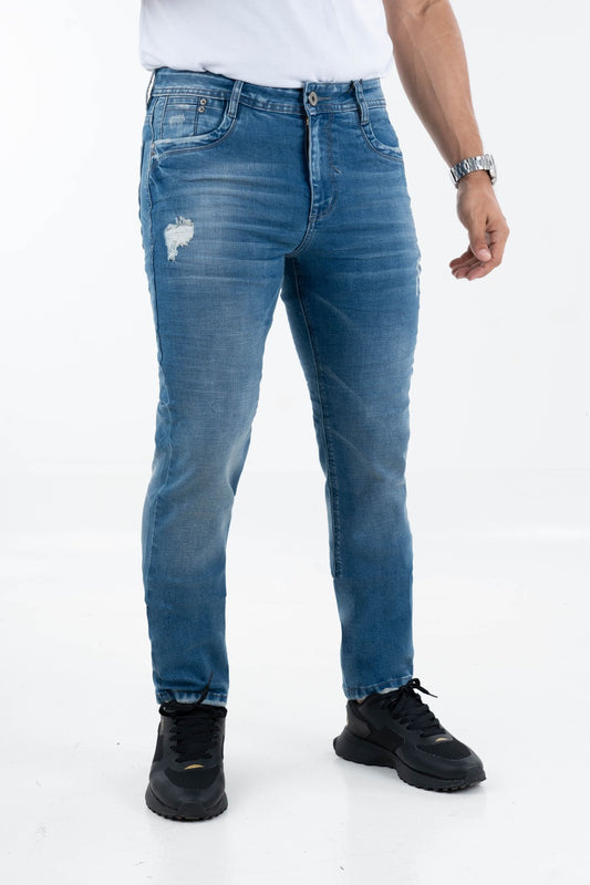 Jean Azul Medio Con Roto-1536