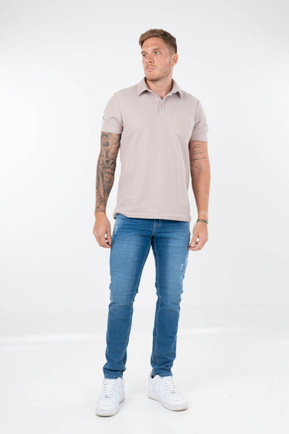 Pantalón Regularfit Tono Claro-1600