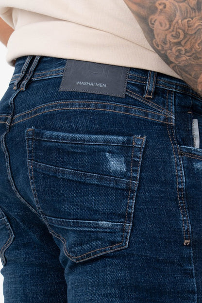 Pantalón Tono medio Slim-1614