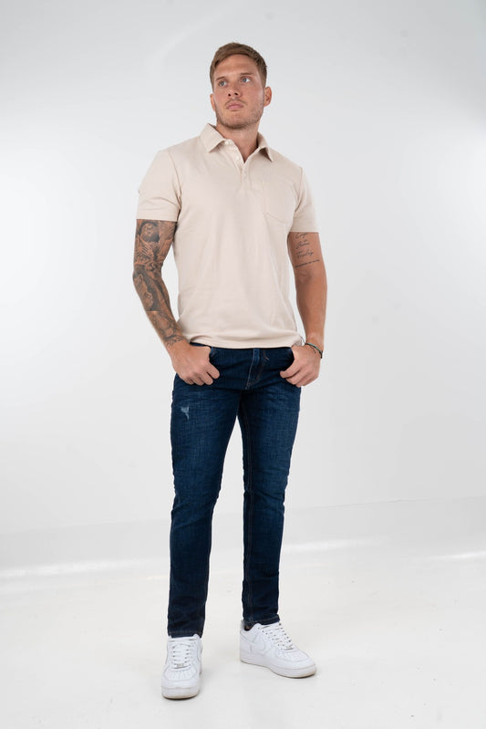 Pantalón Tono medio Slim-1614