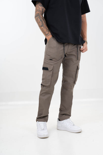 Pantalón Cargo Café-1645