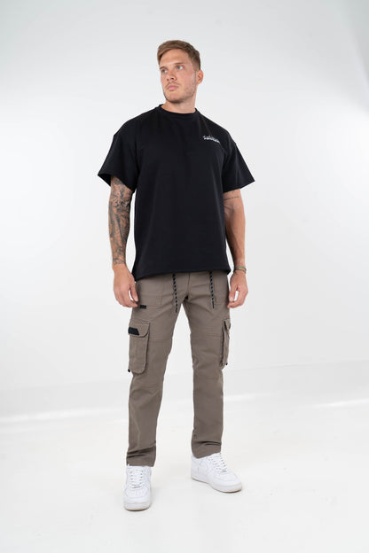 Pantalón Cargo Café-1645