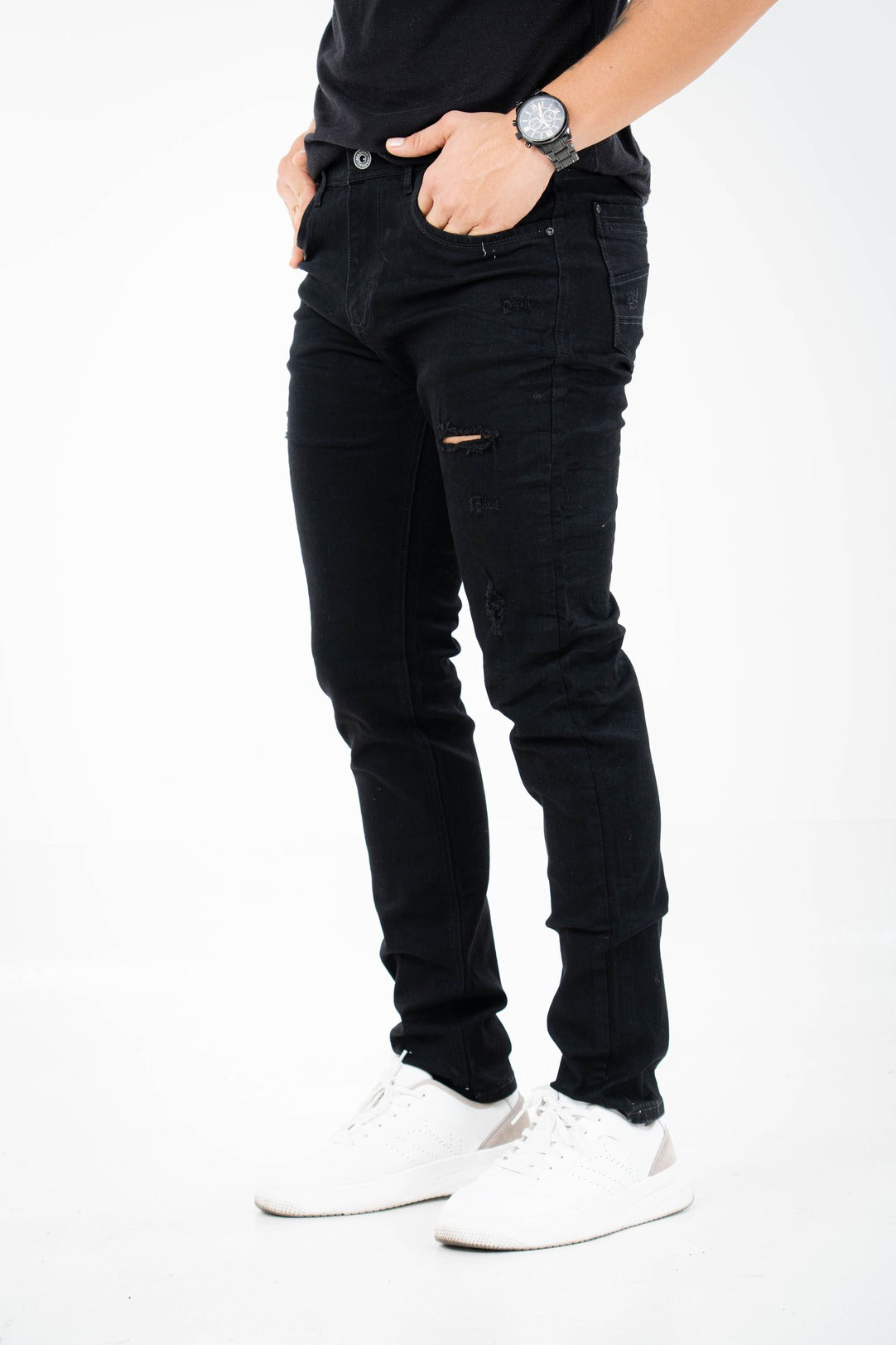 Jean Negro Ripped