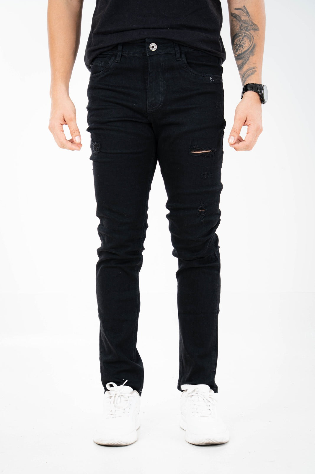 Jean Negro Ripped