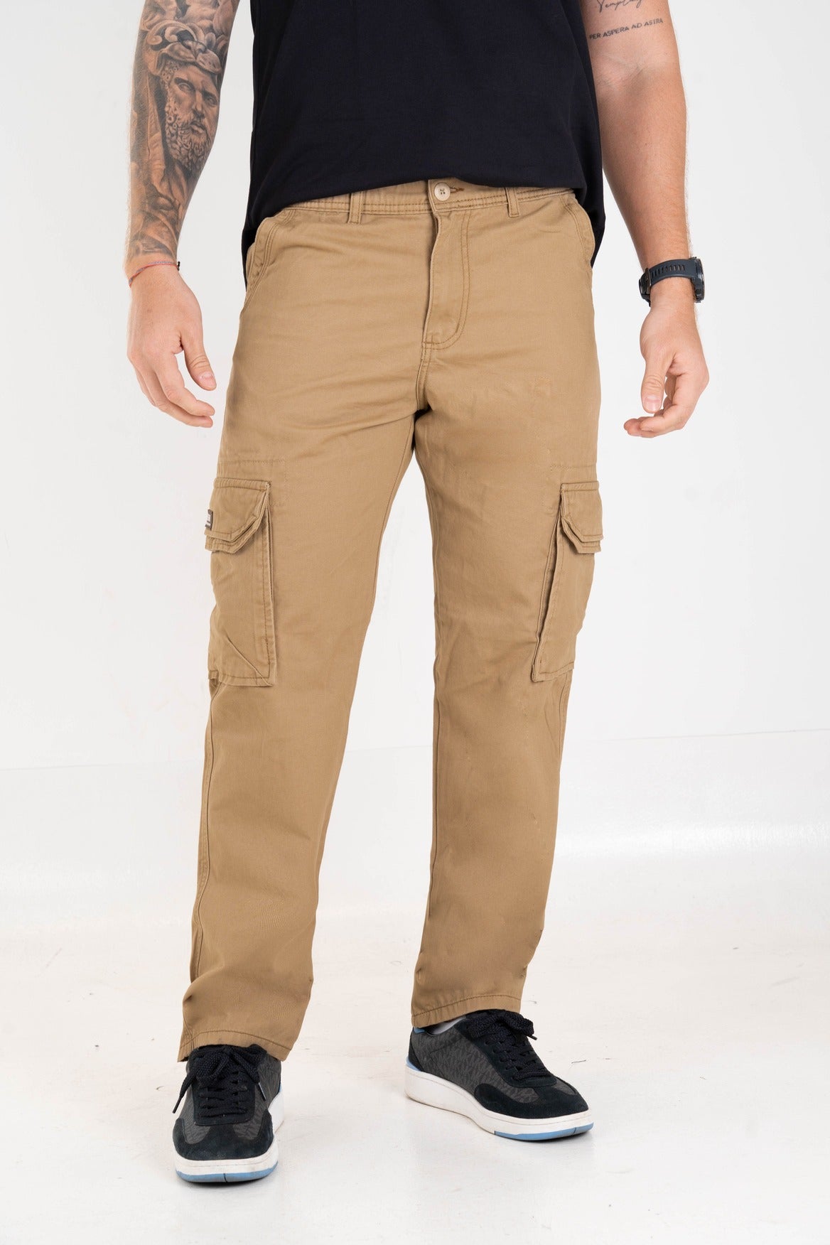 Cargo Fit Urbano Ocre