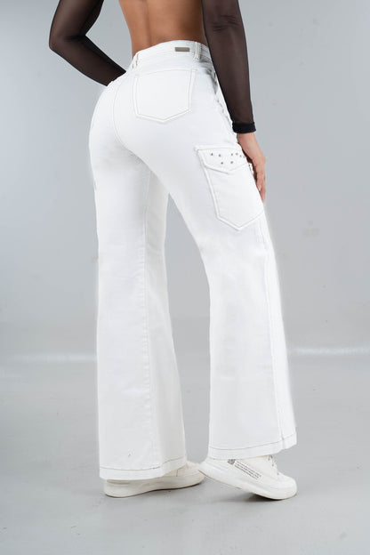 Jean Blanco Cargo 5283