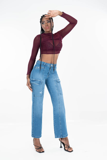 Jean Cargo con Taches-5318