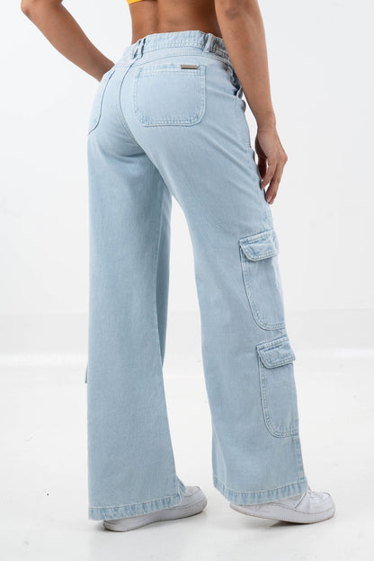 Jean Cargo Tono Claro 5362