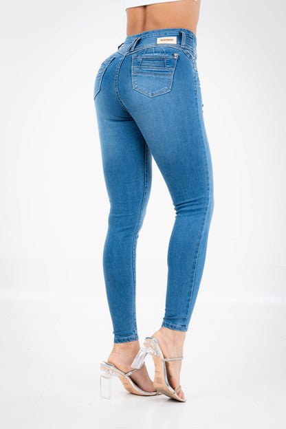 Jean Super Alto Control Abs