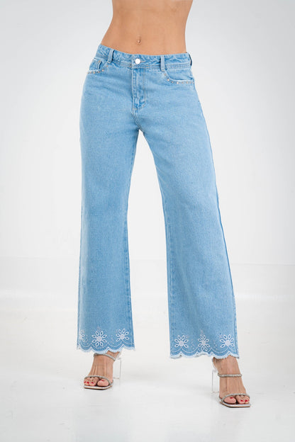 Premium Wide Leg Denim