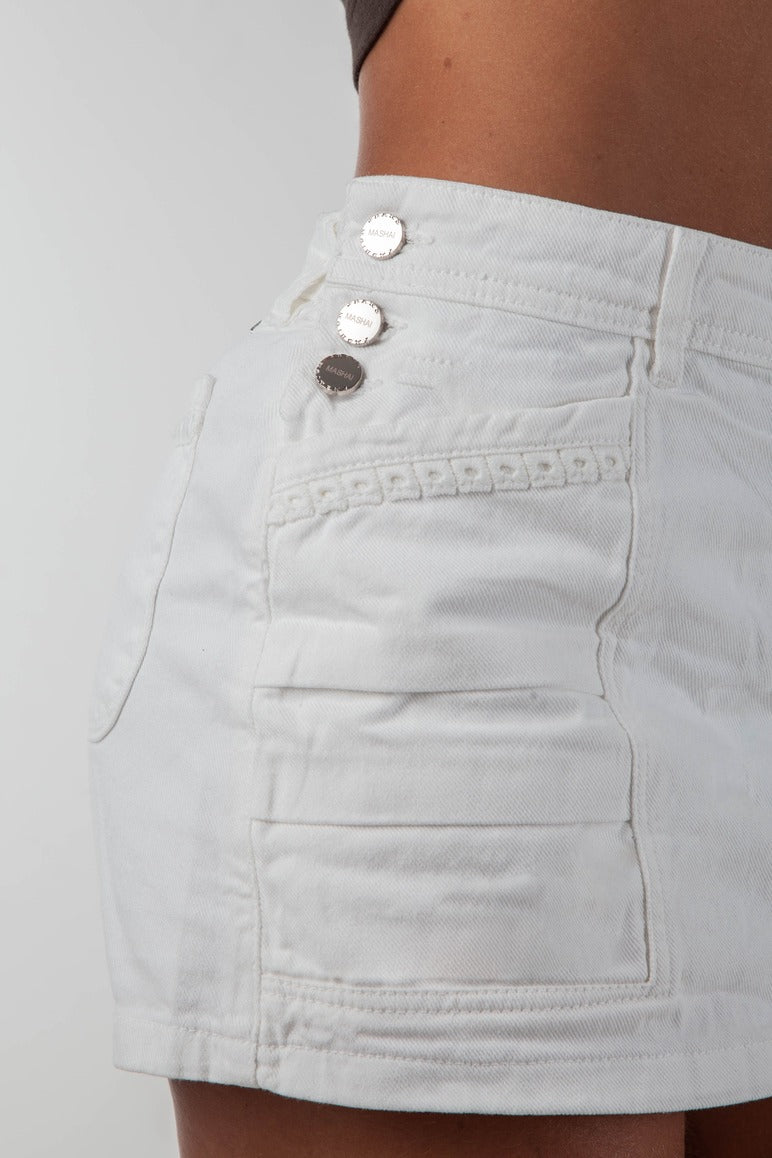 Falda Short Moderna Rigida