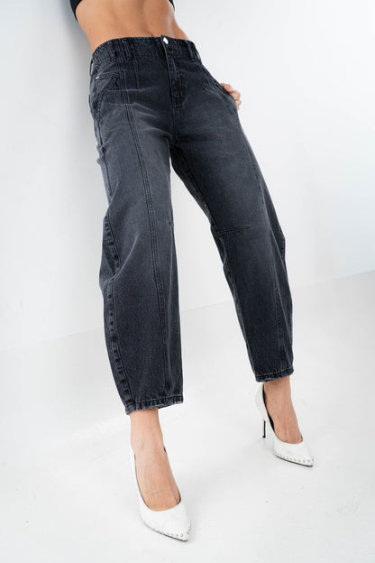 Jean Barrel Urbano Negro Humo