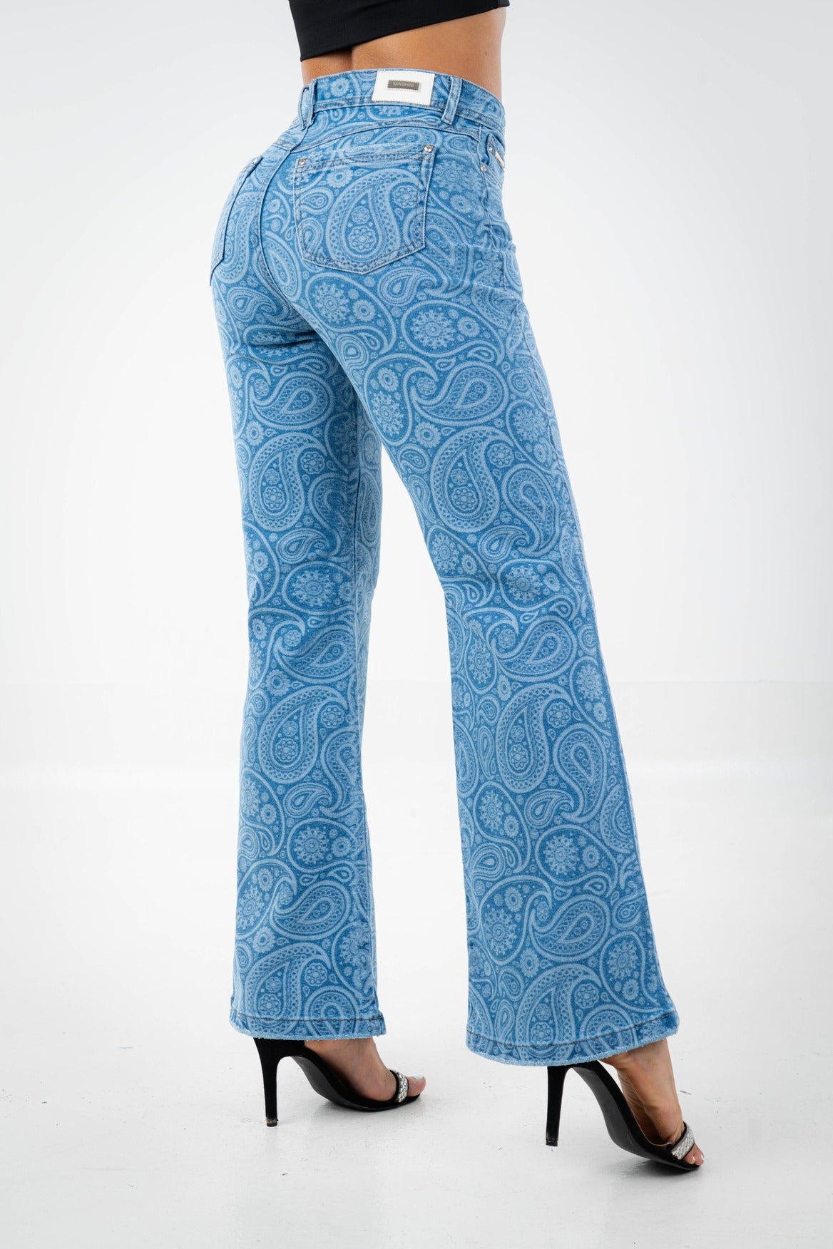 Jean Wide Leg Mandala Premium