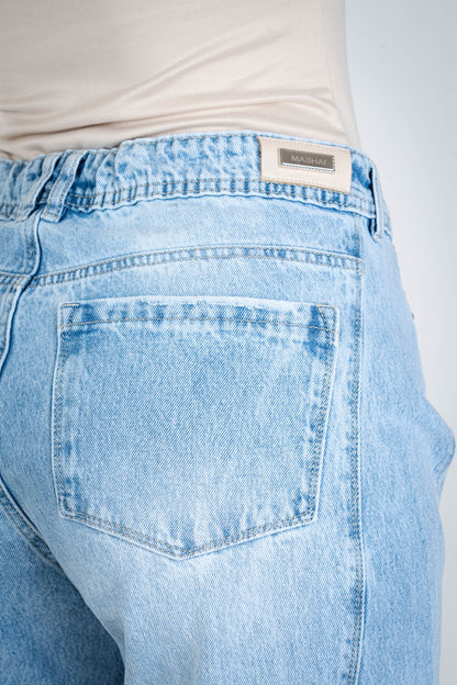Jean Cargo Denim Estructurado