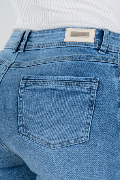 Jean Wide Leg Elegancia Casual