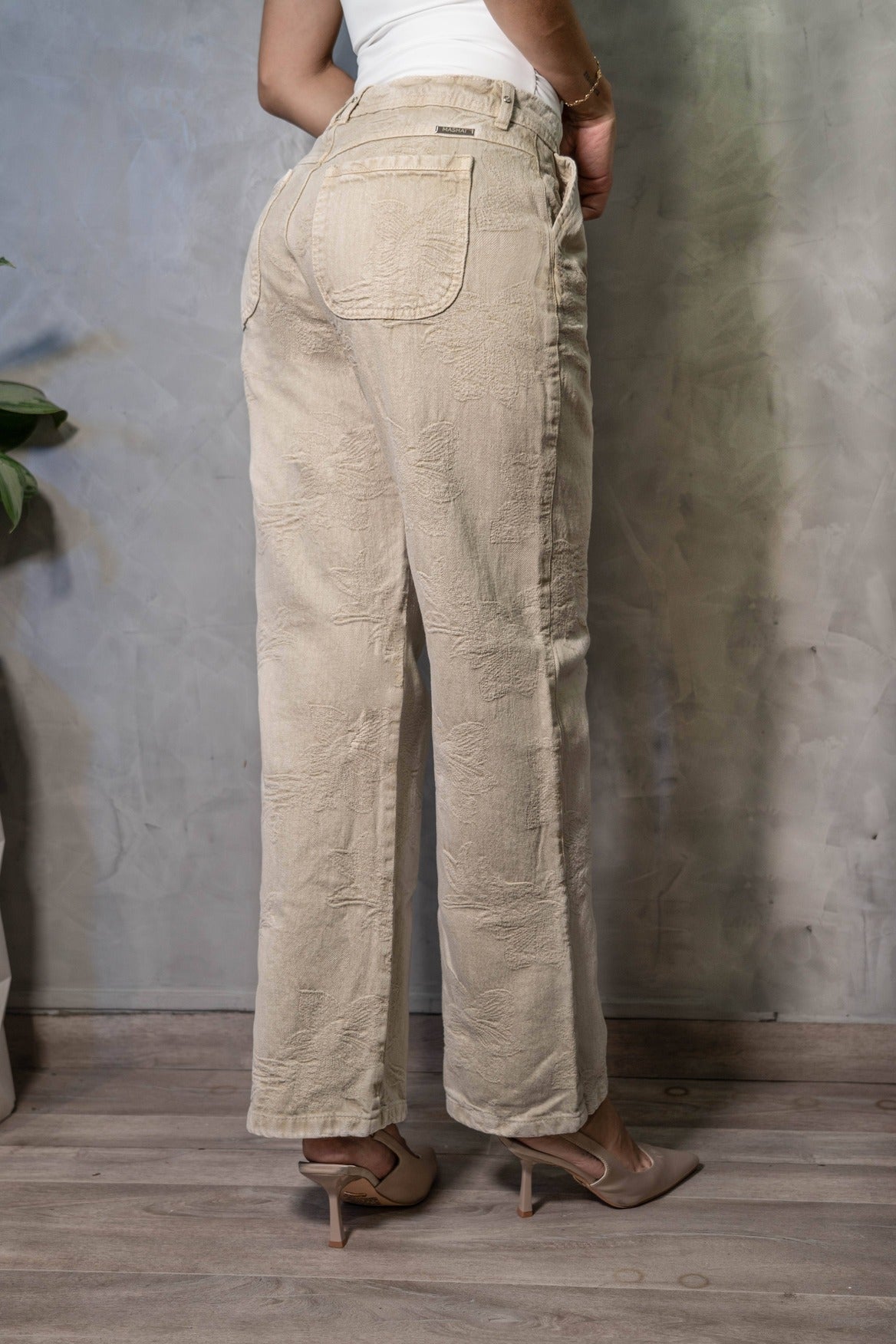 Straight Leg Denim Diseño Exclusivo