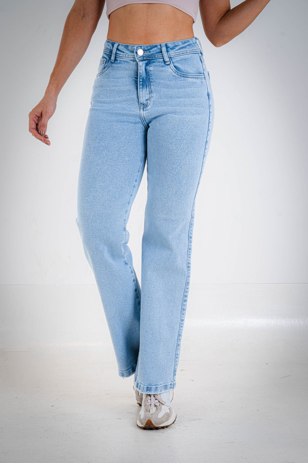 Jean Straight Wide Leg Fit