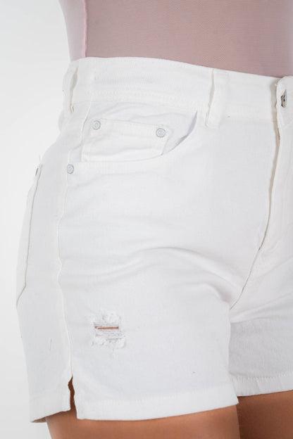 Short Blanco Confort